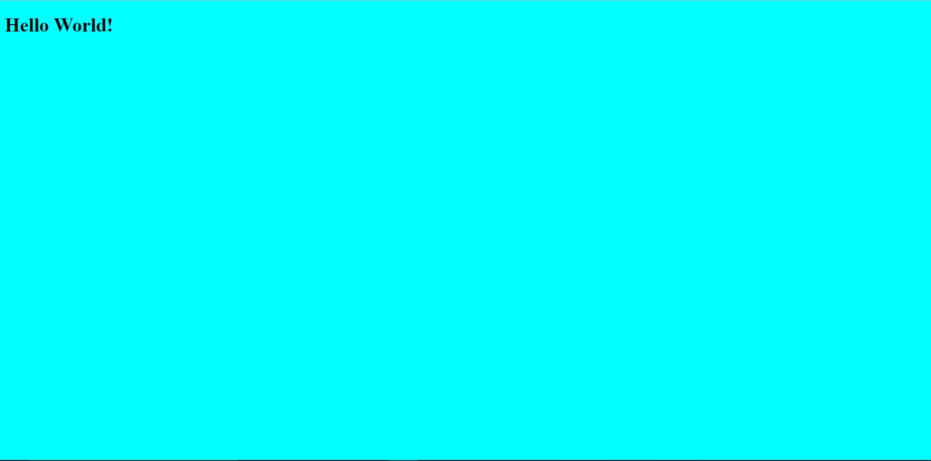 background color output
